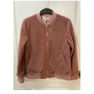 Teddy bomber jacket in size small with small
